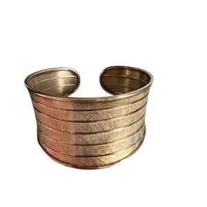 Milor 925 Sterling Silver Thick Cuff Bracelet